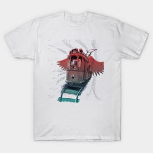 winged tram T-Shirt